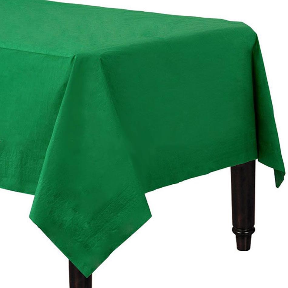Disposable Green Tablecovers - Pkt 2 ref: 1327 from Karnival Costumes
