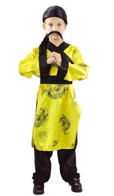 Chinese Fancy Dress Costume for Boys by Pams G51127 and available in sizes sml-lrg from Karnival Costumes