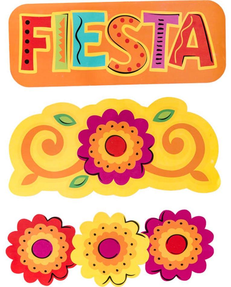Mega Value Pack of 30 Fiesta Party Cutouts by Amscan 197285 available from Karnival Costumes online party shop