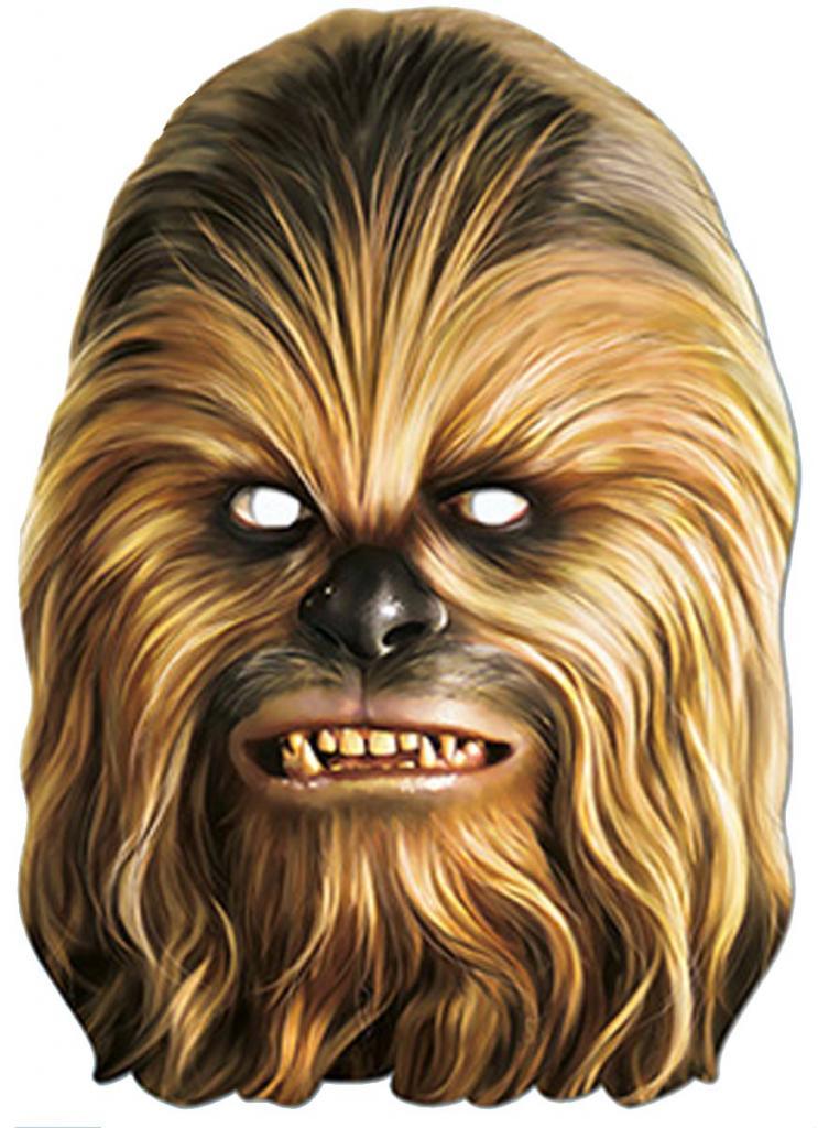 Star Wars Chebacca Face Mask by Mask-erade from a collection of SW masks at Karnival Costumes online party shop