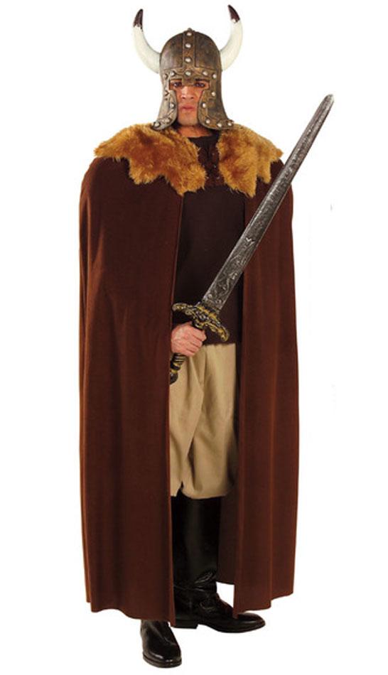 Celtic or Roman Unisex Cape Adult Fancy Dress Costume by Widmann 3563G and available from Karnival Costumes