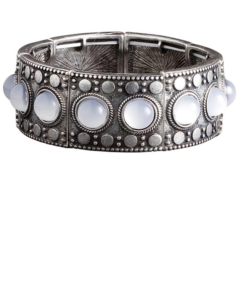 Silver coloured Celtic Bracelet by Widmann 7530B available from Karnival Costumes online party shop