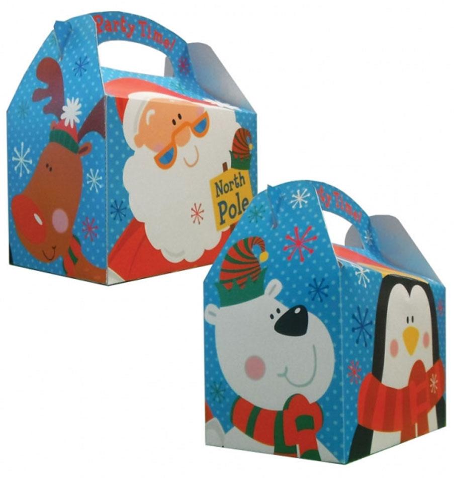 Christmas Party Boxes by Amscan 9900094 available here at Karnival Costumes online Christmas party shop