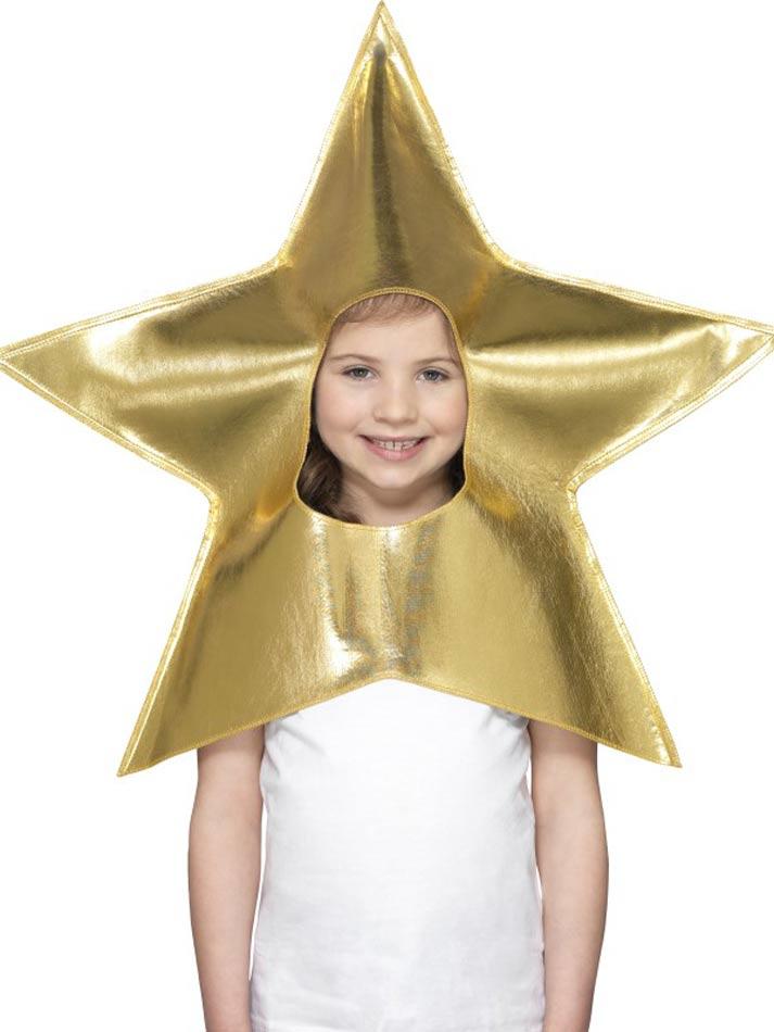 Kid's Christmas Golden Nativity Star Headpiece 44892 from Karnival Costumes online Christmas Party Shop