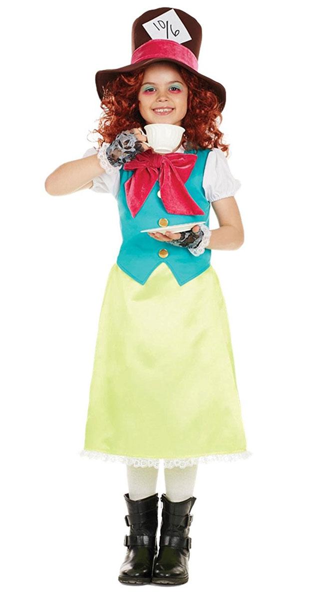Little Miss Hatter Fancy Dress Costume for Children by Fun Shack 4316 available here at Karnival Costumes online party shop