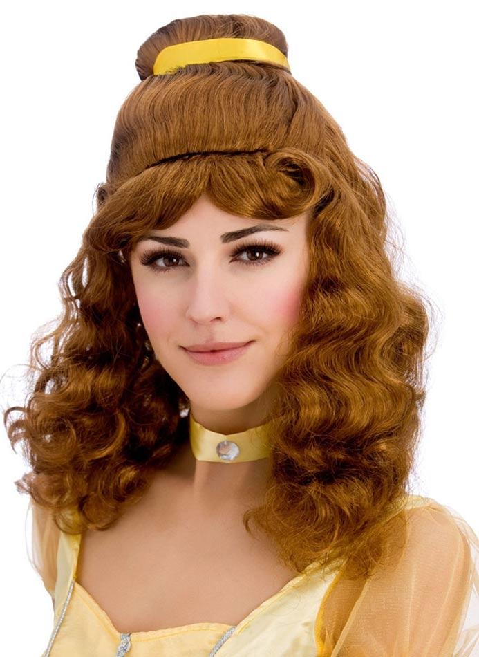Beautiful Princess Wig - Storybook Wig in Brown by Wicked EW-8181 available from a collection here at Karnival Costumes online party shop