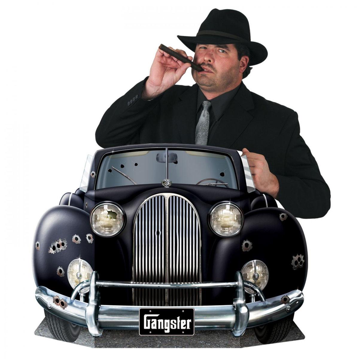 Gangster Photo Prop - 37" x  25" by Beistle 57988 available here at Karnival Costumes online party shop