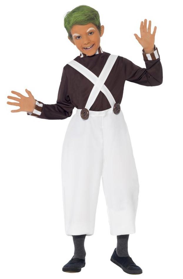 Candy Maker Oompa Loompa Fancy Dress for Children by Smiffy 44069 available here at Karnival Costumes online party shop