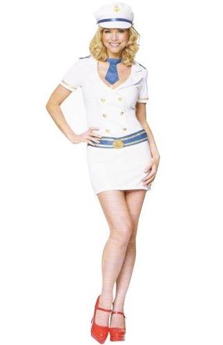 Sexy Sailor Captain Costume for Women by Classified GW2406 available here at Karnival Costumes online party shop