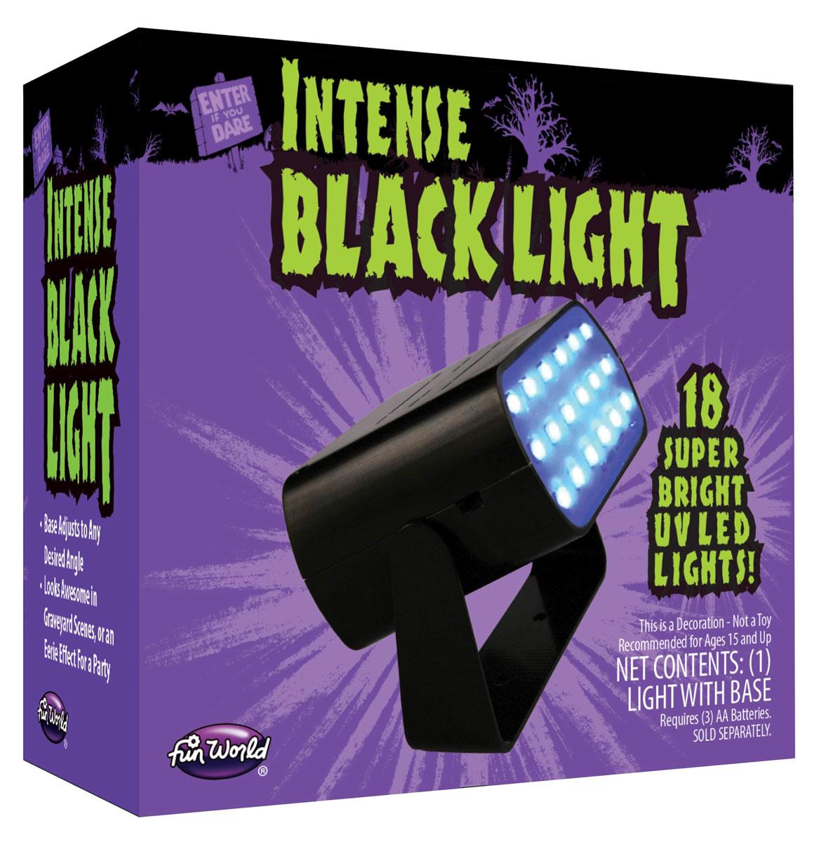 18 LED Intense Black Light by Fun World 97102 available in the UK here at Karnival Costumes online party shop