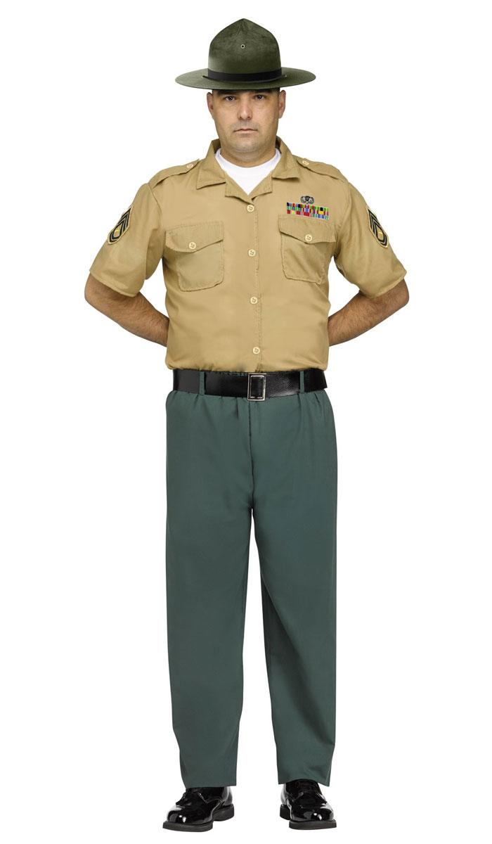American Marine Drill Instructor Costume by Fun World 133444 available in the UK here at Karnival Costumes online party shop