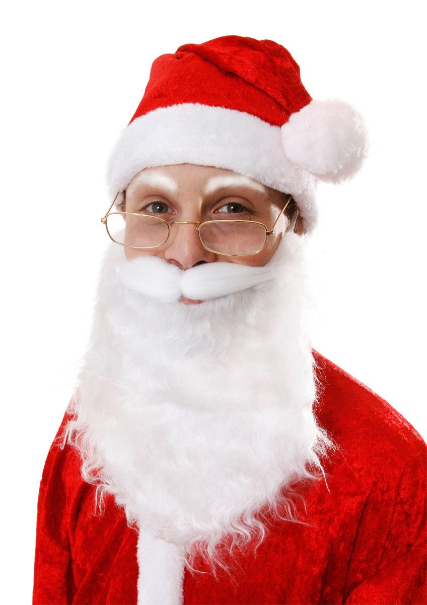 Value Santa Beard by Henbrandt W00297 available here at Karnival Costumes online Christmas party shop