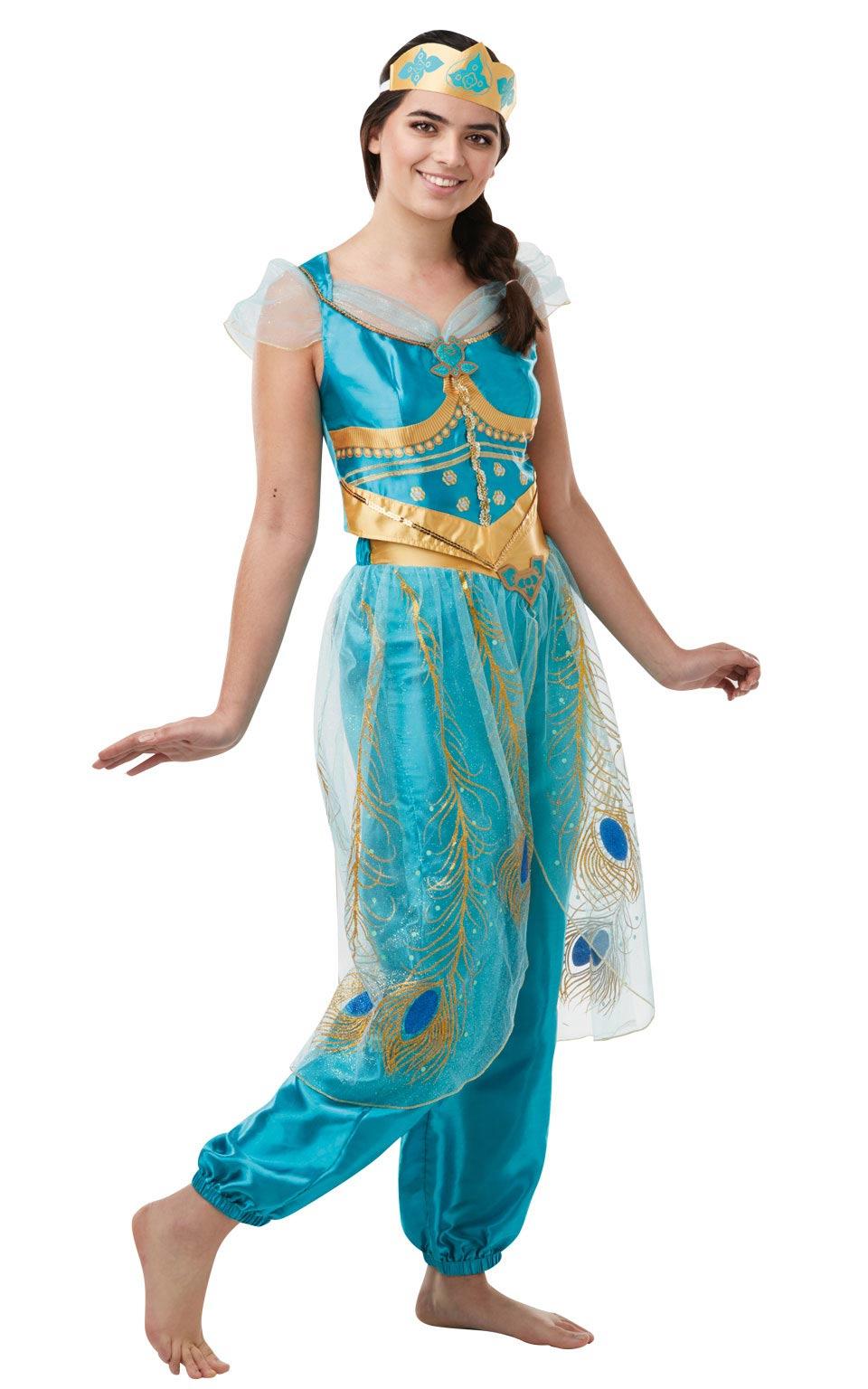 Disney's Jasmine Costume from Aladdin for Adults by Rubies 300303 available here at Karnival Costumes online party shop