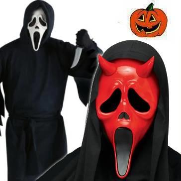 Scream and Ghostface costumes, masks, accessories and more available here at Karnival Costumes online Halloween party shop