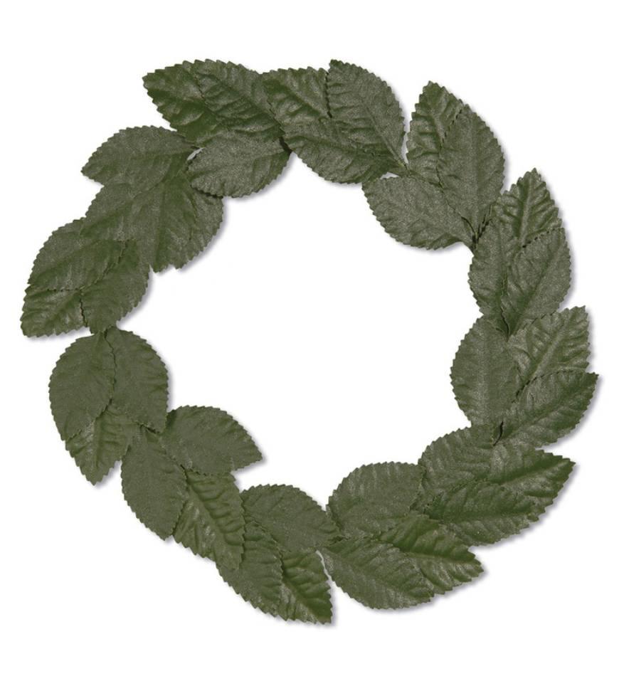 Deluxe Green Laurel Leaf Headband by Widmann 3283V available here at Karnival Costumes online party shop