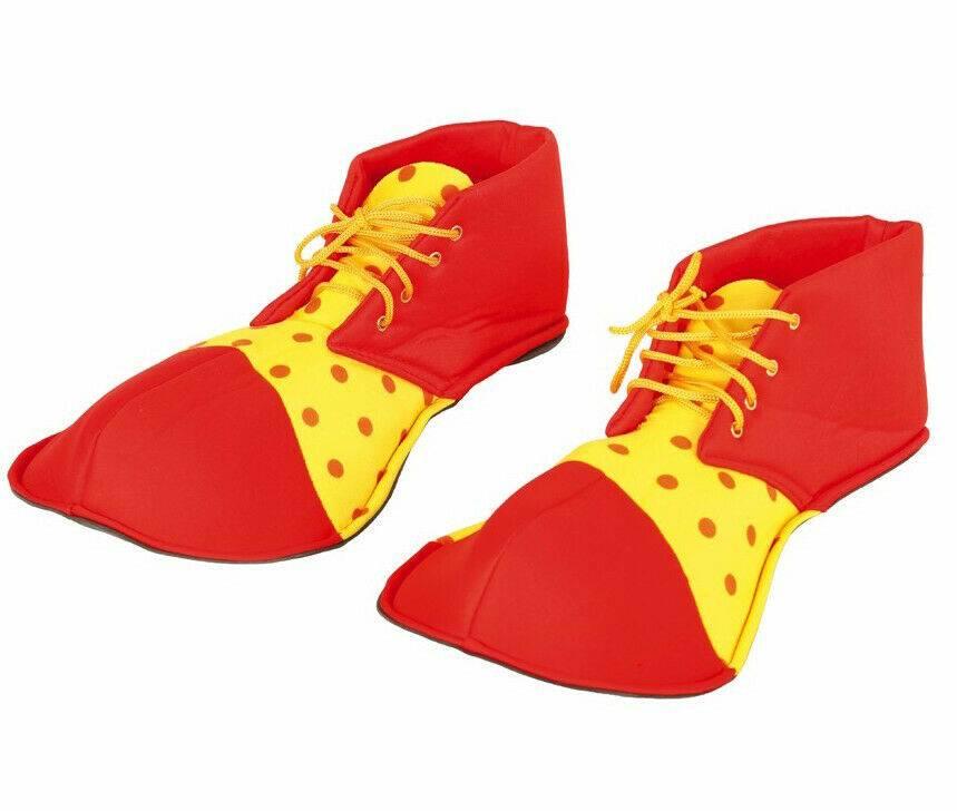 Children's Fabric Clown Shoes 18794 available here at Karnival Costumes online party shop