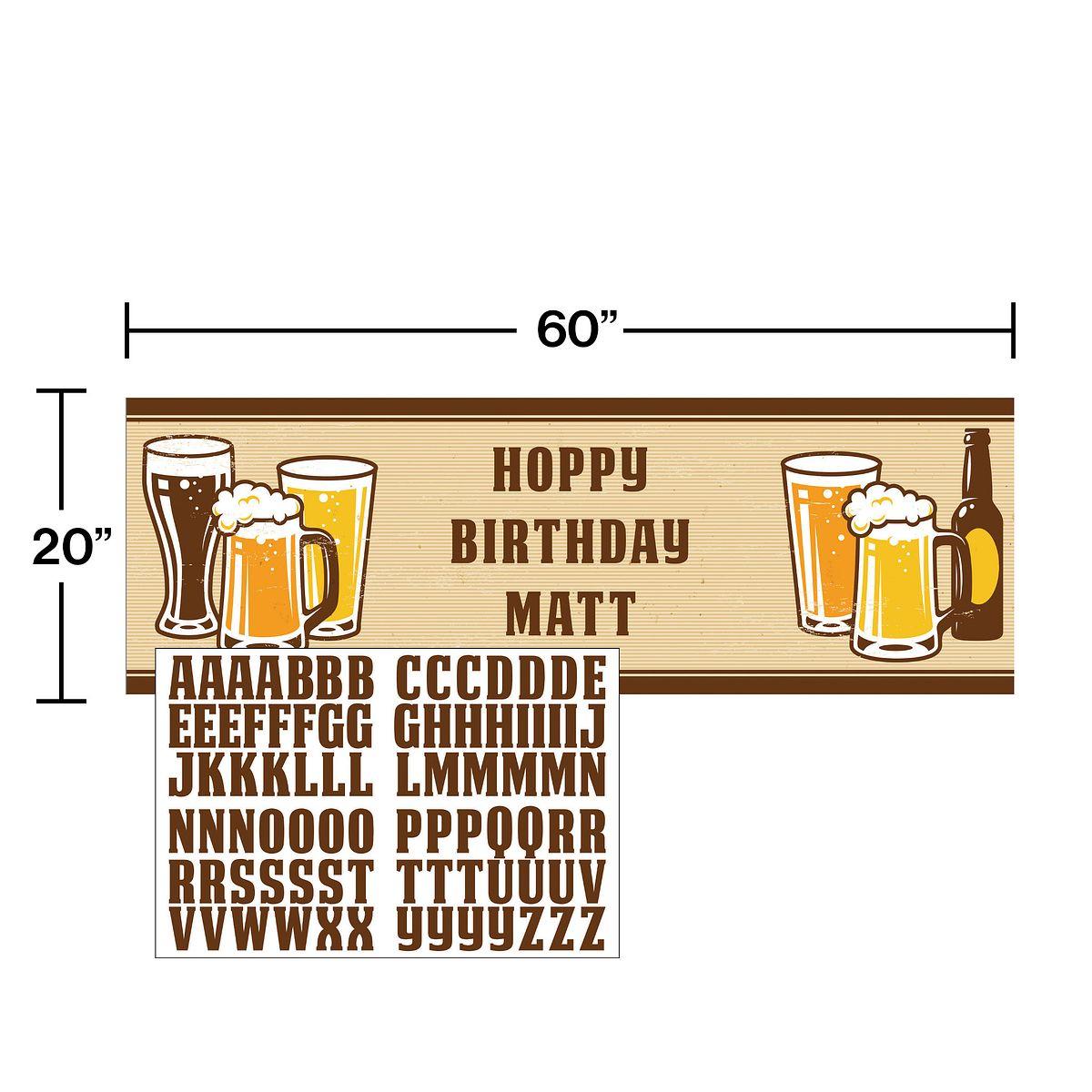 Creative Converting Giant Party Banner – Rot Mit Silbernen Punkten – 20 X 60 Zoll – Dekoration Für Jubiläum & Geburtstag