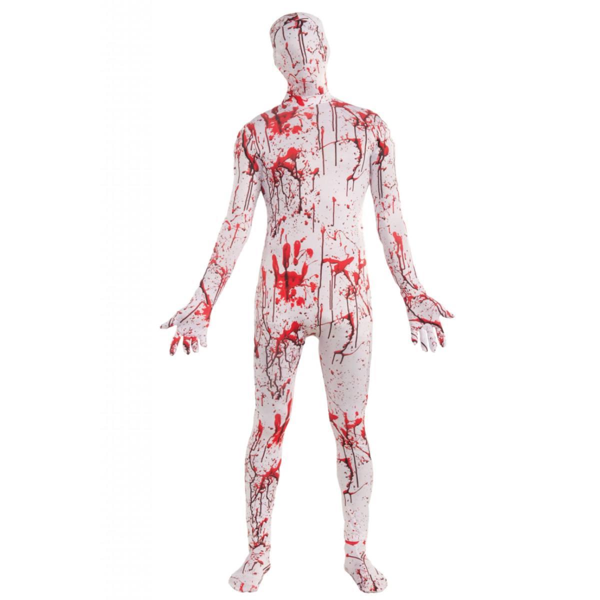 Mens Bloody Suit Disappearing Man Adult Costume Male Halloween Mens Bloody Suit Disappearing Man Adult Costume Male Halloween