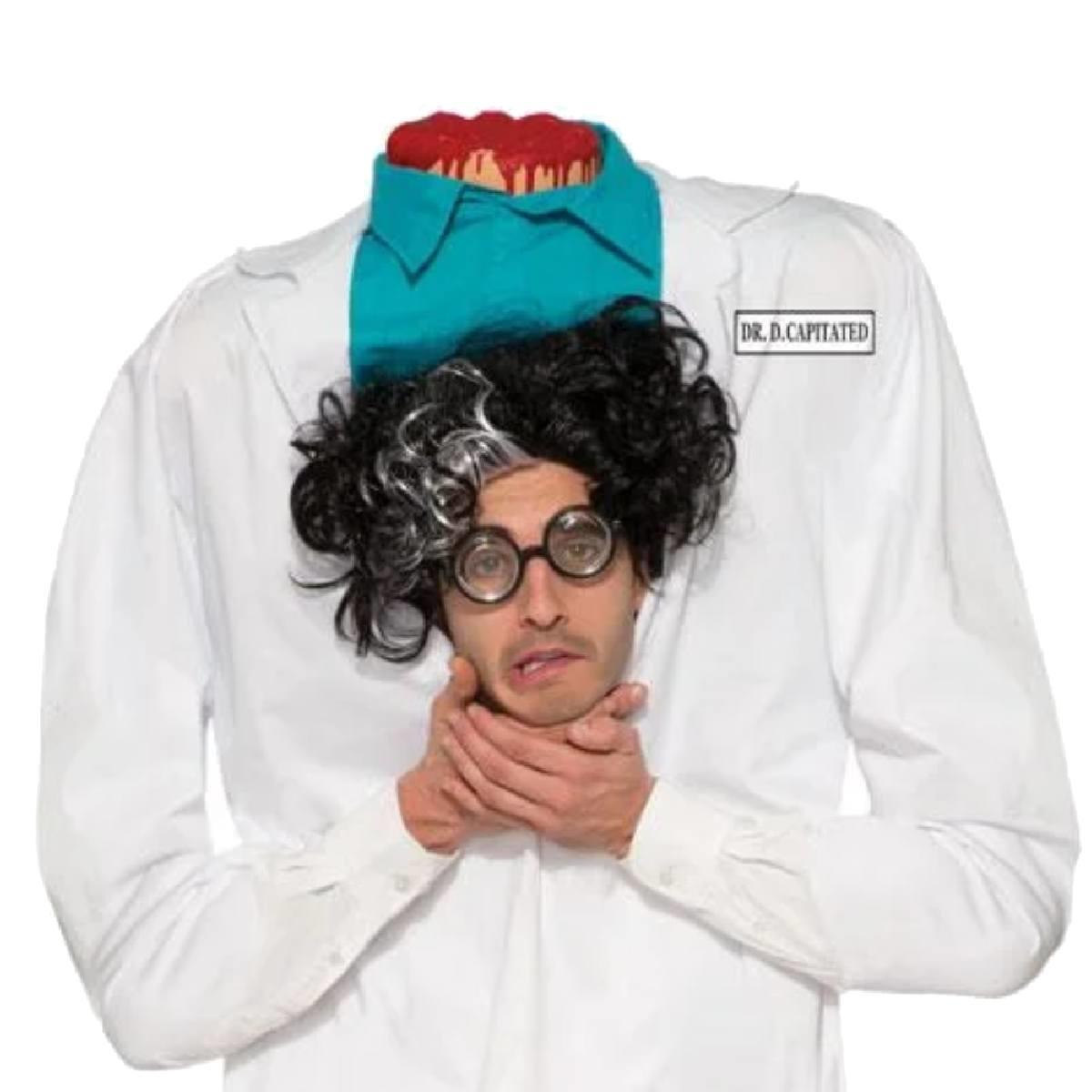 Doctor D Capitated Costume Adult Chest Size 42