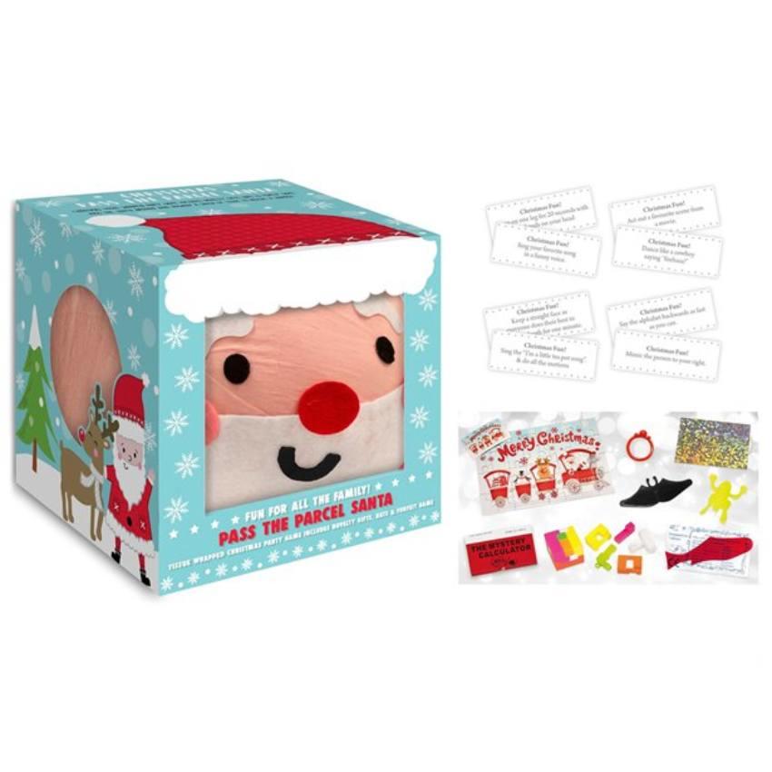 Pass the Parcel Christmas Santa Game XM6524 available here at Karnival Costumes online Christmas party shop