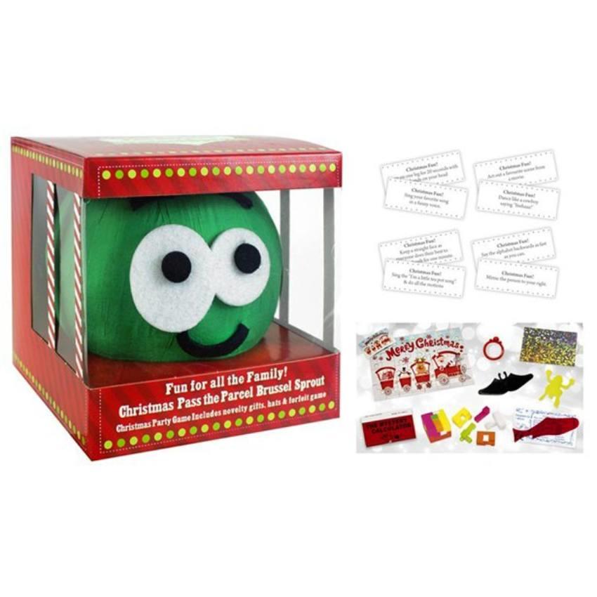 Christmas Sprout Pass the Parcel Game XM4206 available here at Karnival Costumes online Christmas party shop