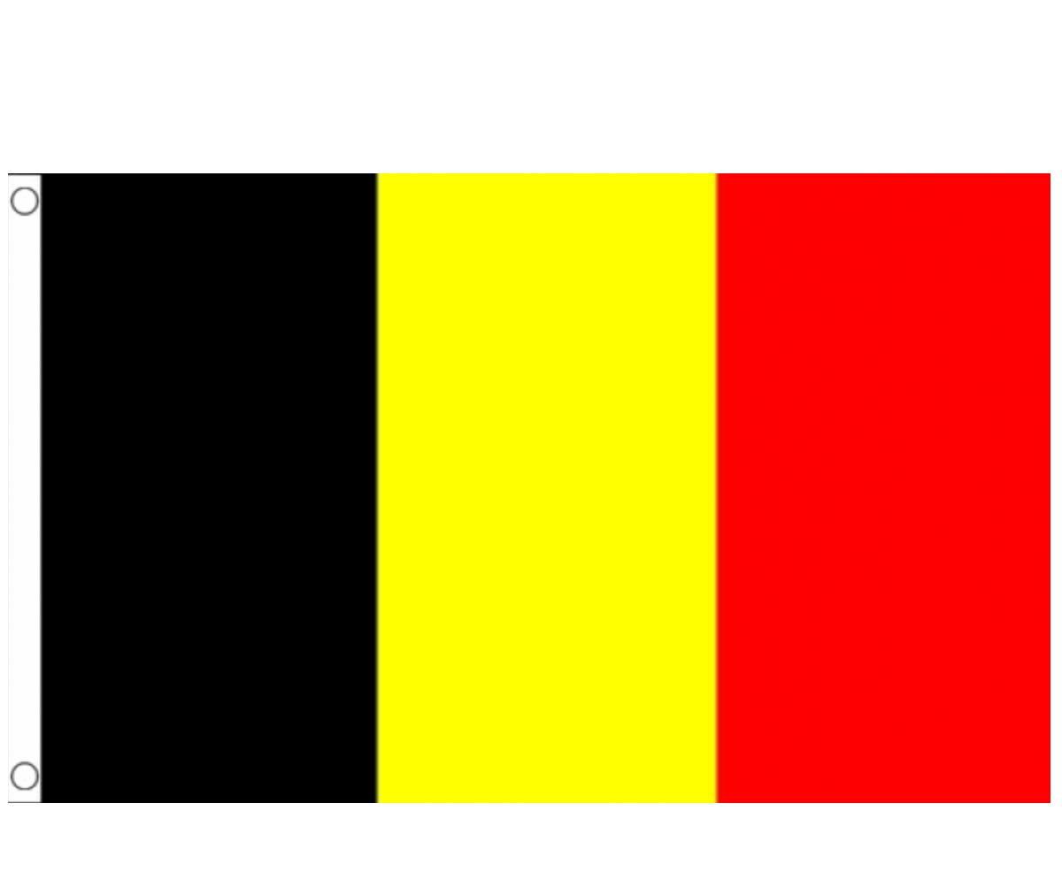 Belgium National Flag 5ft x 3ft BELGC01 available here at Karnival Costumes online party shop