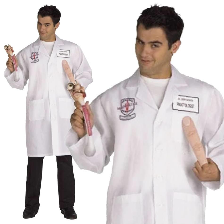 Dr Ben Dover Proctologist Adult Costume by Rubies 888305 | Karnival Costumes