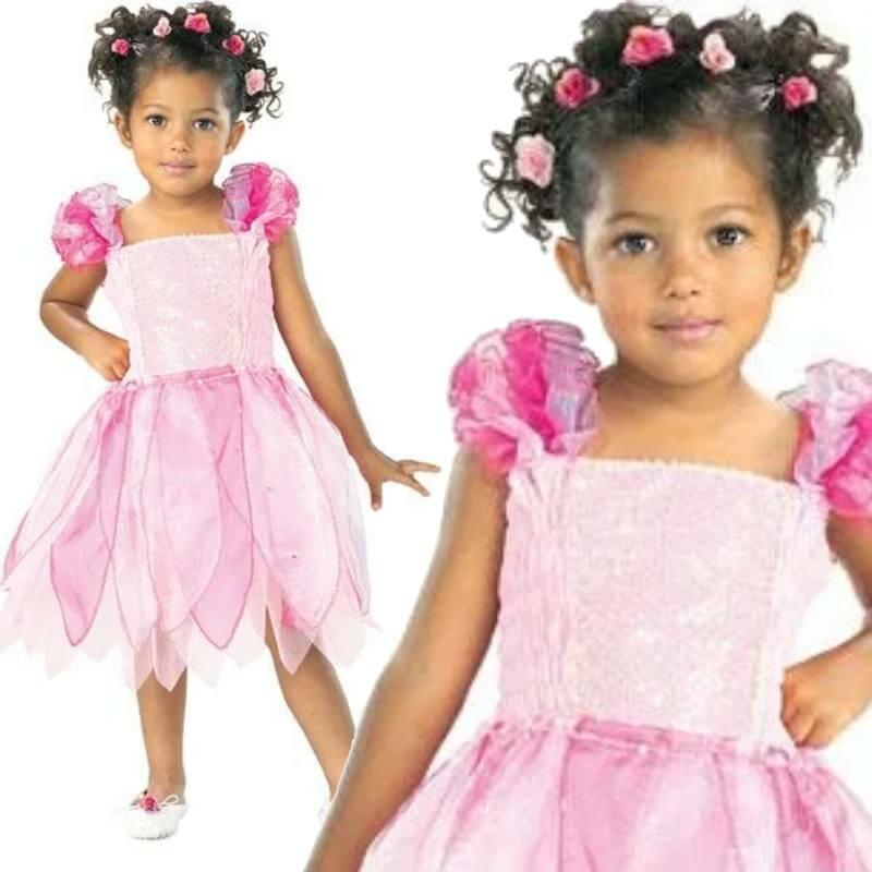 Pink Princess Fancy Dress Costume For Girls By Rubies 882076 Karnival Costumes 4962