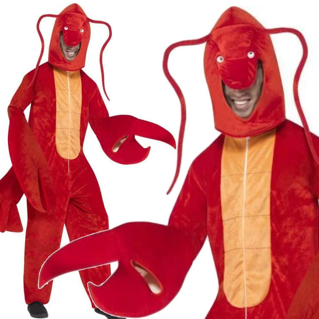 Adult Lobster Fancy Dress Costume by Smiffys 40091 Karnival Costumes