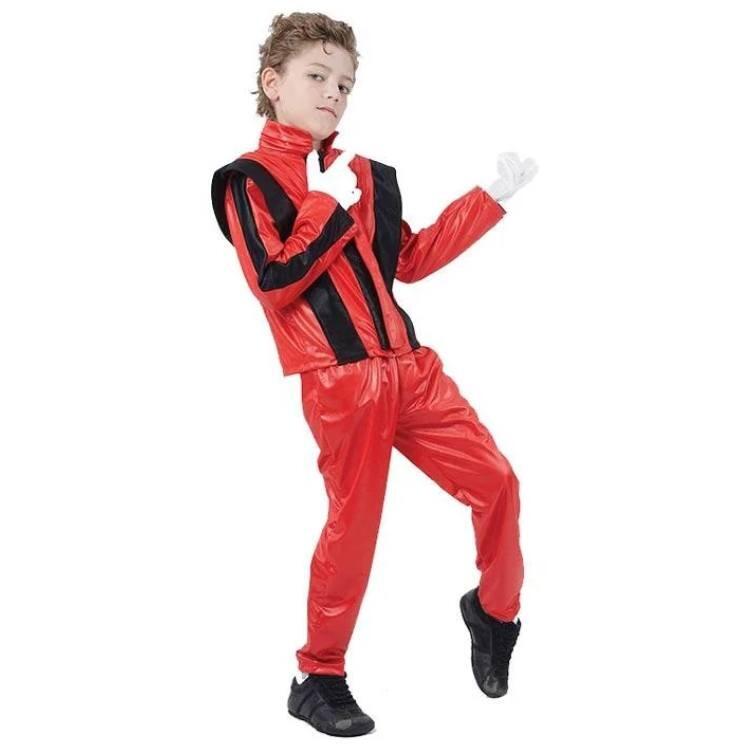 Boy's Michael J Popstar Fancy Dress Costume by Bristol Novelties CC817