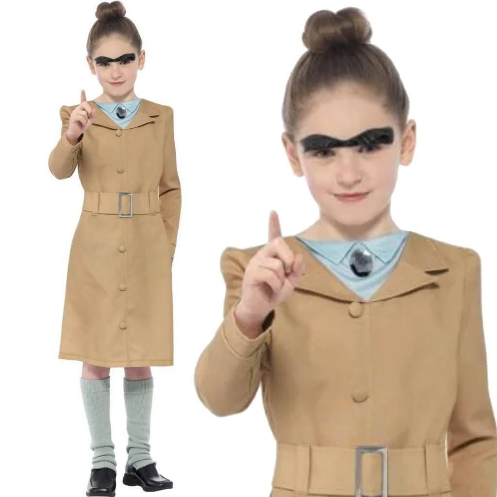 Girl's Miss Trunchbull Fancy Dress Costume by Smiffys 27147 available here at Karnival Costumes online party shop