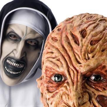 Halloween horror masks based on movie characters. Perfect for completing your own costume. Extensive collection available here at Karnival Costumes online party shop