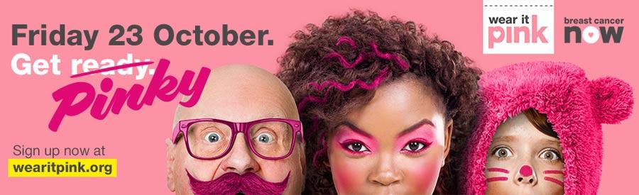 Wear it Pink Day - October 23rd - Karnival Costumes onlne party shop blog