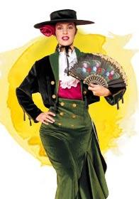 Beautiful Andalusian Woman costume by Stamco 341206 available in the UK here at Karnival Costumes online party shop