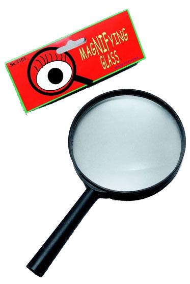 Detective Magnifying Glass by Bristol Novelties BA950 available here at Karnival Costumes online party shop