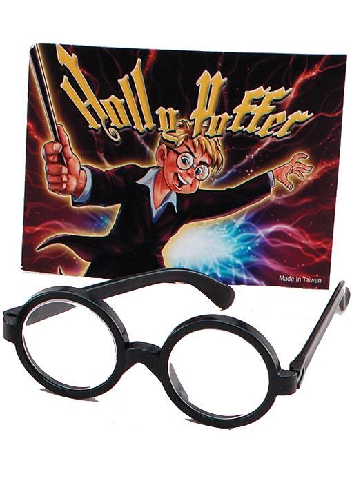 Schoolboy Glasses Harry Potter Costume Specs by Bristol Novelties BA437 available here at Karnival Costumes online party shop