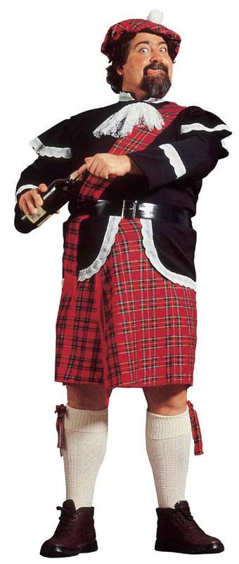 Scottish Costume Fancy Dress Costume in XL by Widmann 3240 avail;able here at Karnival Costumes online party shop