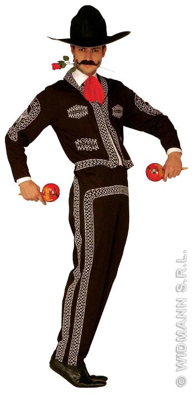 Men's Mexican Mariachi Fancy Dress Costume by Widmann 4411M | Karnival ...