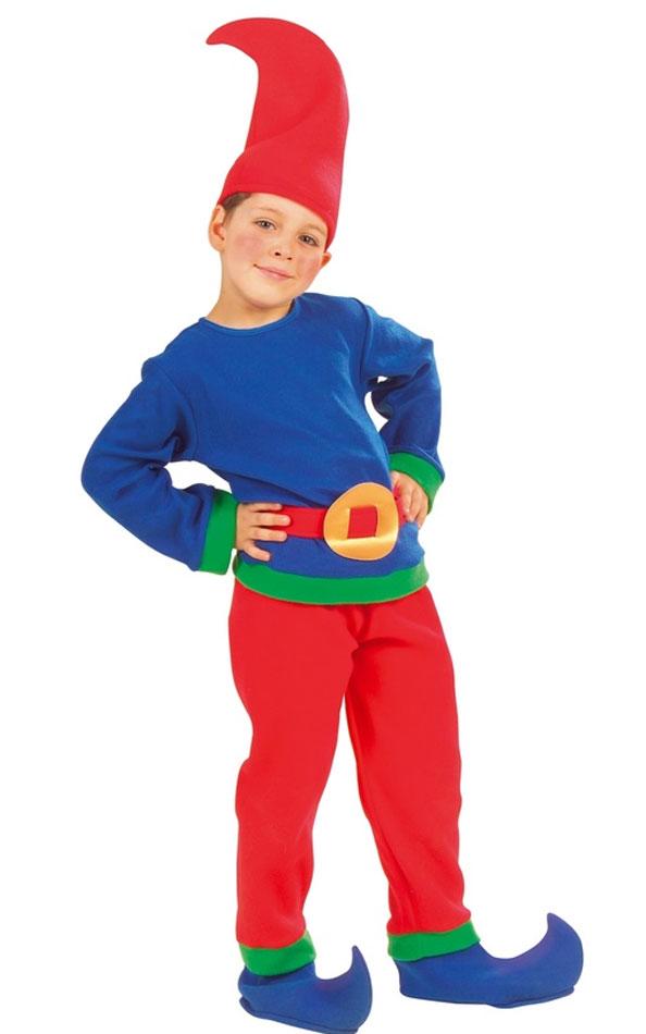 Child Blue Gnome Fancy Dress Costume by Widmann 4374 available from a selection here at Karnival Costumes online party shop