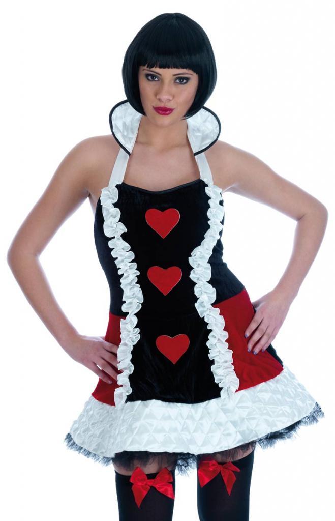 Queen of Hearts Fancy Dress Costume by Fun Shack 2645 available here at Karnival Costumes online party shop