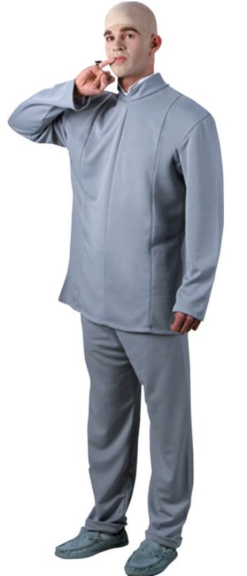 Dr Evil Adult Fancy Dress Costume Dr Evil Adult Fancy Dress Costume