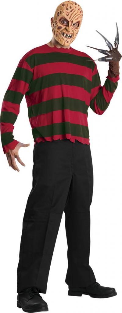 Nightmare on Elm Street Freddy Krueger costume for adults by Rubies 888434 available here at Karnival Costumes online Halloween party shop