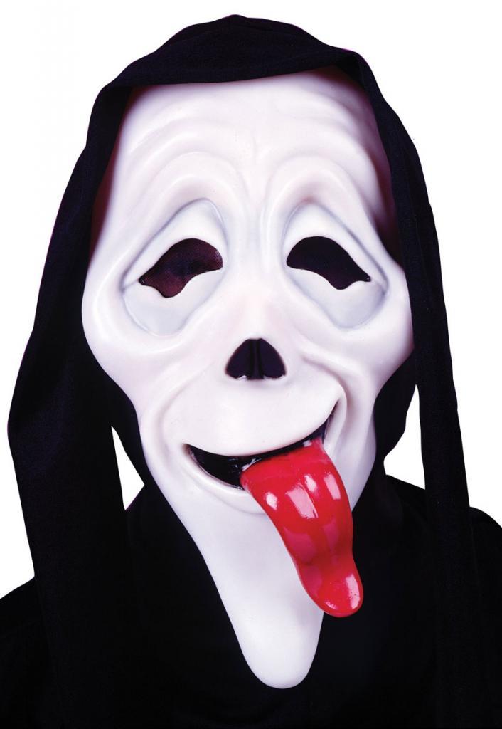 Scary Movie Wassup! Ghostface Mask for your funny Scream Halloween Costume