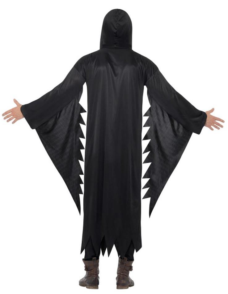 Adult's Halloween Screamer Ghost Costume by Smiffys 20504 available here at Karnival Costumes