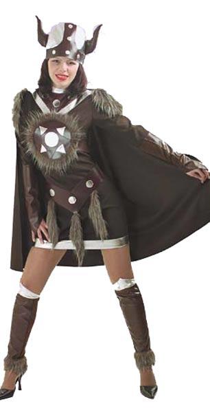 Deluxe Helga Thor Viking Fancy Dress Costume