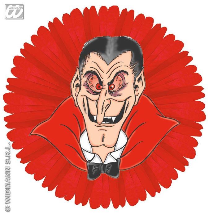 Paper Fan with Dracula (55cm diameter)
