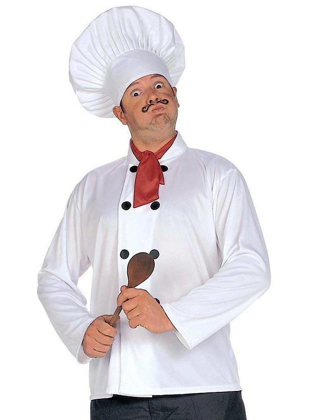 Chef Instant Adult Instant Fancy Dress Costume by Widmann 6668U available here at Karnival Costumes online party shop