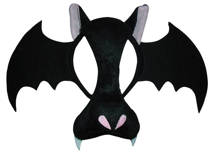 Children's Halloween Bat Mask in soft foam by Bristol Novelties EM375 available here at Karnival Costumes online party shop