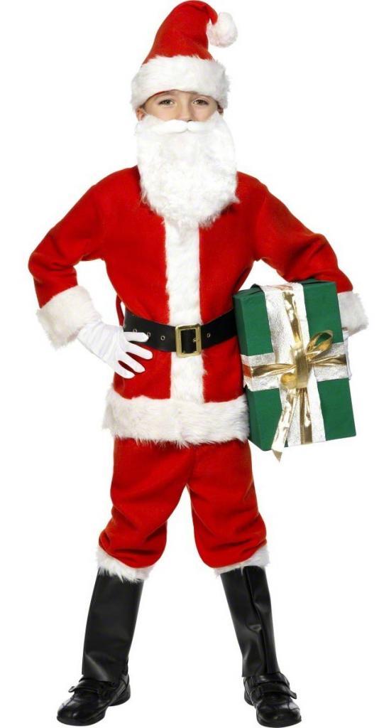 Boy's Santa Suit Fancy Dress Costume