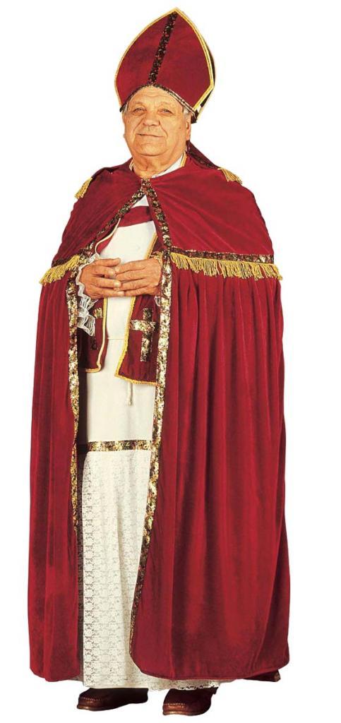 Deluxe Saint Nickolaus Costume for Christmas by Widmann 1550P available here at Karnival Costumes online Christmas party shop